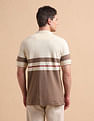 U.S. Polo Assn. Horizontal Striped Pure Cotton Polo Shirt