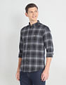 U.S. Polo Assn. Denim Co. Button Down Collar Plaid Shirt