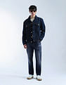 Flying Machine Freddie Slim Straight Fit Whiskered Jeans
