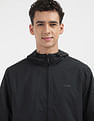 Calvin Klein Jeans Regular Fit Solid Casual Jacket