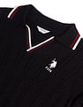 U.S. Polo Assn. Women Regular Fit Cable Knit Sweater
