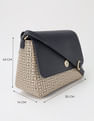 Tommy Hilfiger Logo Beige Pvc Sling Bag