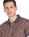 AD by Arvind Modern All Over Print Polo Shirt