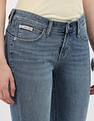 Calvin Klein Jeans Mid Rise Slim Straight Fit Jeans