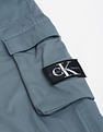 Calvin Klein Skinny Fit Badge Logo Cargo Pants