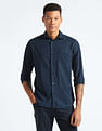 Flying Machine Tencel Hemp Overdyed Shirt