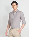 Arrow Newyork Houndstooth Slim Check Shirt