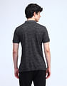 Flying Machine Floral Printed Cotton Polo Shirt