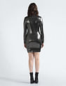 Calvin Klein Long Sleeve Metallic Bodycon Dress