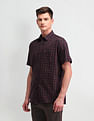 Arrow Sport Twill Dupplin Checked Shirt