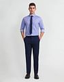 Arrow Self Design Slim Fit Shirt