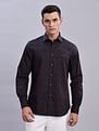 Tommy Hilfiger Printed Regular Fit Plain Woven Shirt