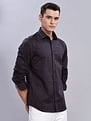 Tommy Hilfiger Printed Regular Fit Plain Woven Shirt