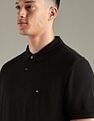 Tommy Hilfiger Solid Regular-Fit Cotton Polo Shirt
