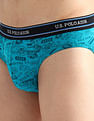 USPA Innerwear Elasticized Waist Printed I615 Briefs - Pack Of 2