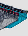 USPA Innerwear Elasticized Waist Printed I615 Briefs - Pack Of 2