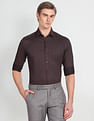 Arrow Floral Print Cotton Twill Shirt
