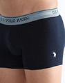 U.S. Polo Assn. Mid Rise Solid OET15 Trunks - Pack Of 3