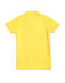 U.S. Polo Assn. Kids Button Placket Solid Polo Shirt