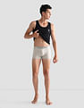 U.S. Polo Assn. Mid Rise Solid OET15 Trunks - Pack Of 3