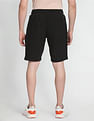 U.S. Polo Assn. Denim Co. Mid Rise Knitted Solid Shorts