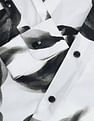 Flying Machine Printed Satin Slim Fit Shirt