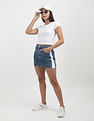 Tommy Hilfiger Washed Mini Skirt