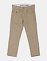 U.S. Polo Assn. Kids Mid Rise Flat Front Trousers