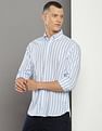 Tommy Hilfiger Silky Bold Vertical Stripe Shirt