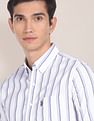 U.S. Polo Assn. Pure Cotton Striped Casual Shirt