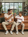 U.S. Polo Assn. Kids Boys Regular Fit Horizontal Striped T-Shirt