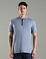 Tommy Hilfiger Solid Regular Fit Cotton Polo T-Shirt