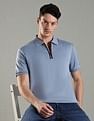 Tommy Hilfiger Solid Regular Fit Cotton Polo T-Shirt