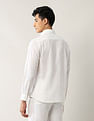 Arrow Sport Slim Fit Pure Linen Shirt