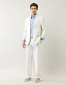 Arrow Tailored Fit Dobby Textured Blazer
