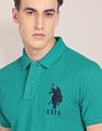U.S. Polo Assn. Pique Knit Compact Cotton Polo Shirt