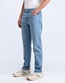 Flying Machine Slash Slim Tapered Jeans