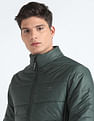 Flying Machine Stand Collar Puffer Jacket