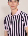 U.S. Polo Assn. Pique Striped Polo Shirt