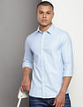 Calvin Klein Embossed Monogram Slim Fit Shirt