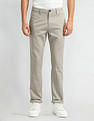 Arrow Sport Slim Fit Solid Trousers