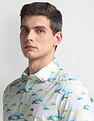 Arrow Sports Abstract Print Liberty Classic Shirt