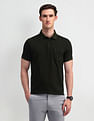 Arrow Textured Cotton Polo Shirt