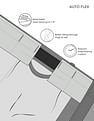 Arrow Newyork Autoflex Check Formal Trousers