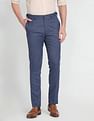 Arrow Newyork Autoflex Check Formal Trousers
