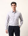 Arrow Liberty Classic Fit All Over Printed Ceremonial Shirt