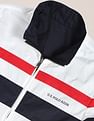 U.S. Polo Assn. Brand Stripe Polyester Reversible Jacket