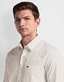 Arrow Sport Geometric Print Manhattan Slim Shirt