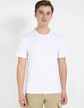 Calvin Klein Jeans White Solid T-shirt Wardrobe Essential