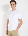 Calvin Klein Jeans White Solid T-shirt Wardrobe Essential
